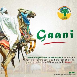 GAANI 2025 À NIKKI : LE MESSAGE DU PROF. JOSEPH DJOGBÉNOU, PRÉSIDENT DE L’UNION PROGRESSISTE LE RENOUVEAU